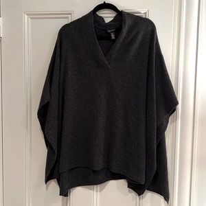 Halogen cashmere poncho